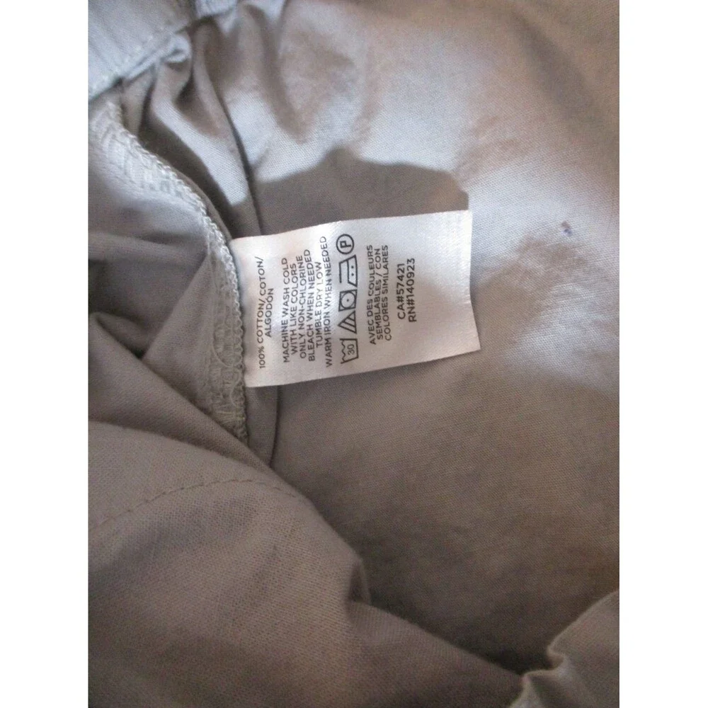 LOFT Shorts Women's Size XL Gray Pull On Pockets Elastic Waist